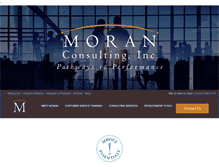 Tablet Screenshot of moraninc.com